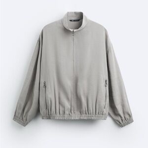 NWT Zara modal blend jacket men's, Size S-M